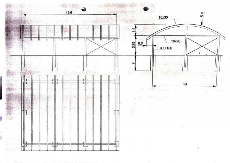 2002 - Bauplan Boulehalle - 5