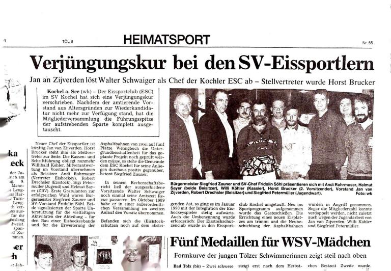 1991 - Jahreshauptversammlung