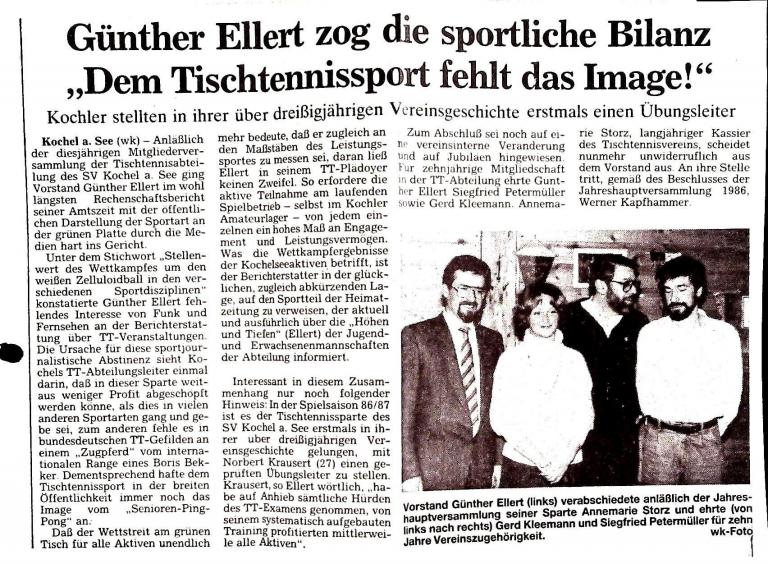 1987 - Jahreshaupzversammlung